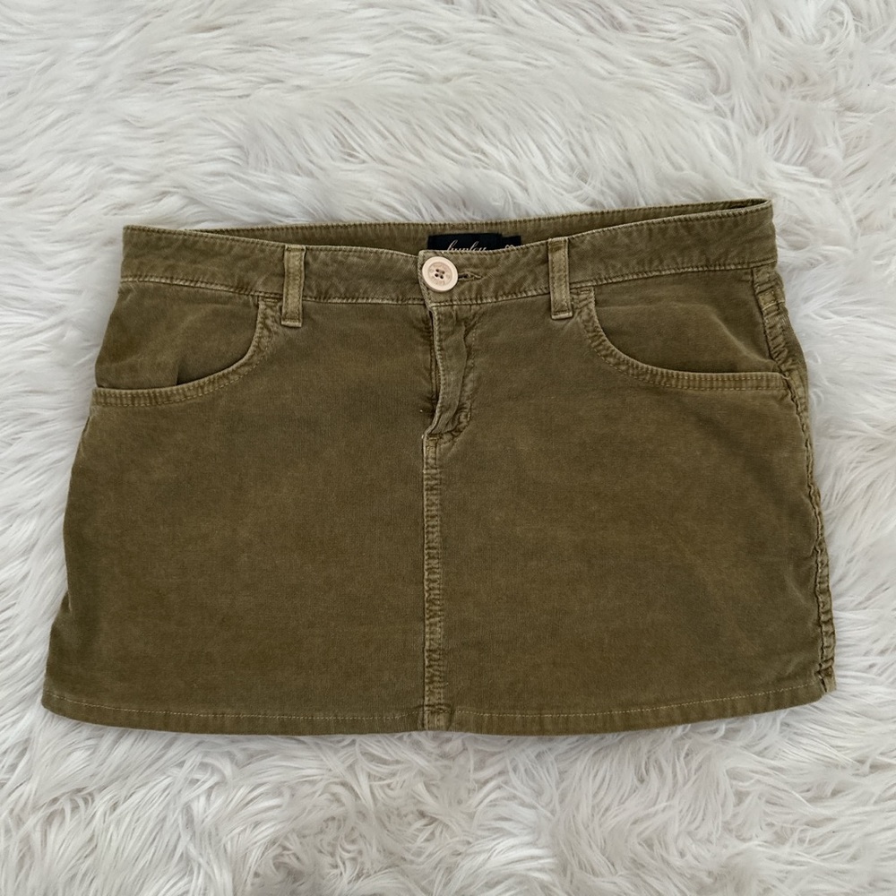 y2k low rise skirt